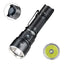 Tactical Flashlight 3200 Lumen Rechargeable – Luna Outdoors Dual Switch, 580m Beam