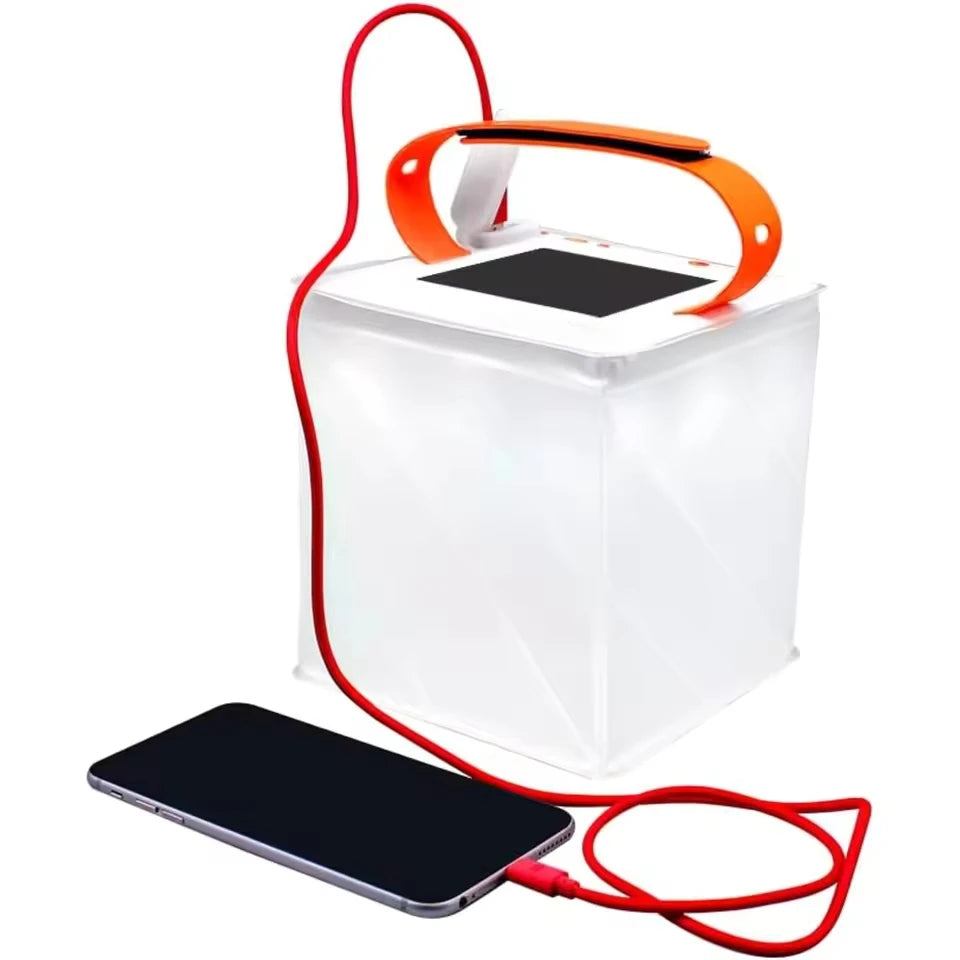 2-in-1 Solar Camping Lantern and Phone Charger Main image