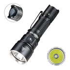 Tactical Flashlight 3200 Lumen Rechargeable – Luna Outdoors Dual Switch, 580m Beam