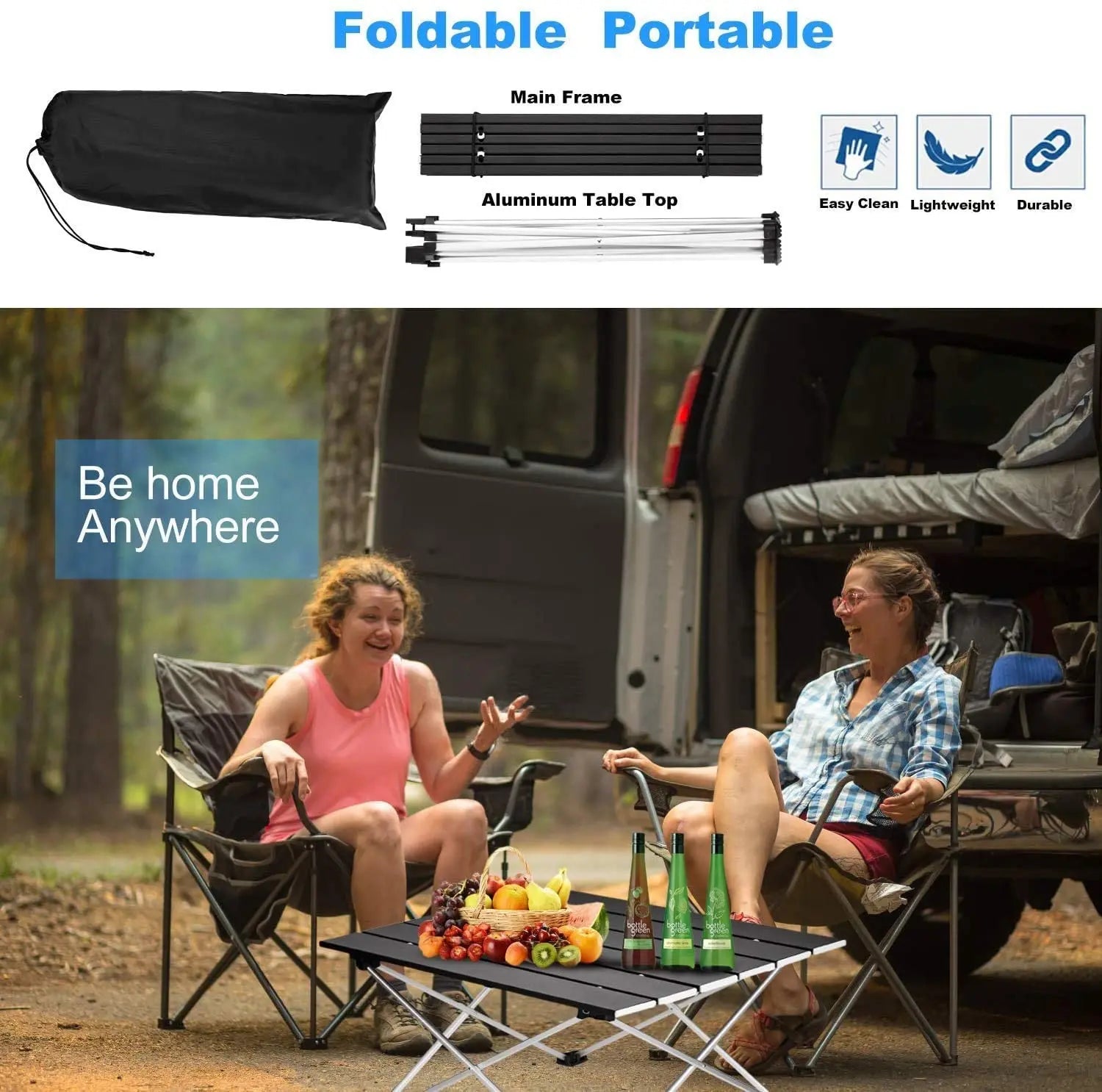 Foldable Outdoor Dinner Desk