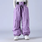 Loose-Fit Unisex Ski Bib Pants