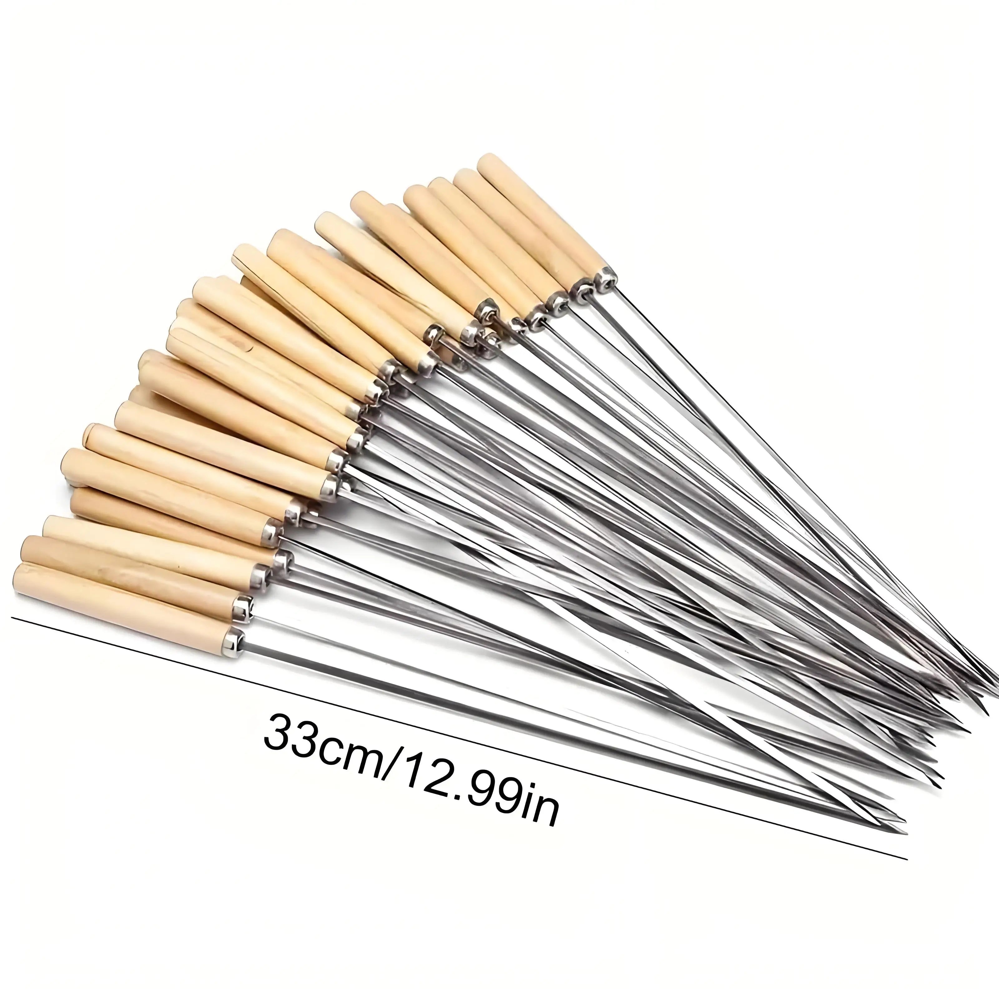50 pack Stainless Steel BBQ Skewers