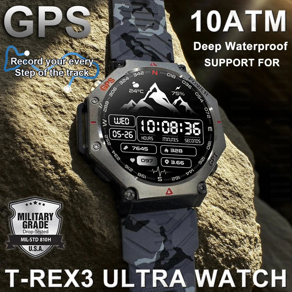 Smart Watch T-Rex 3 Bulit-in GPS Main image