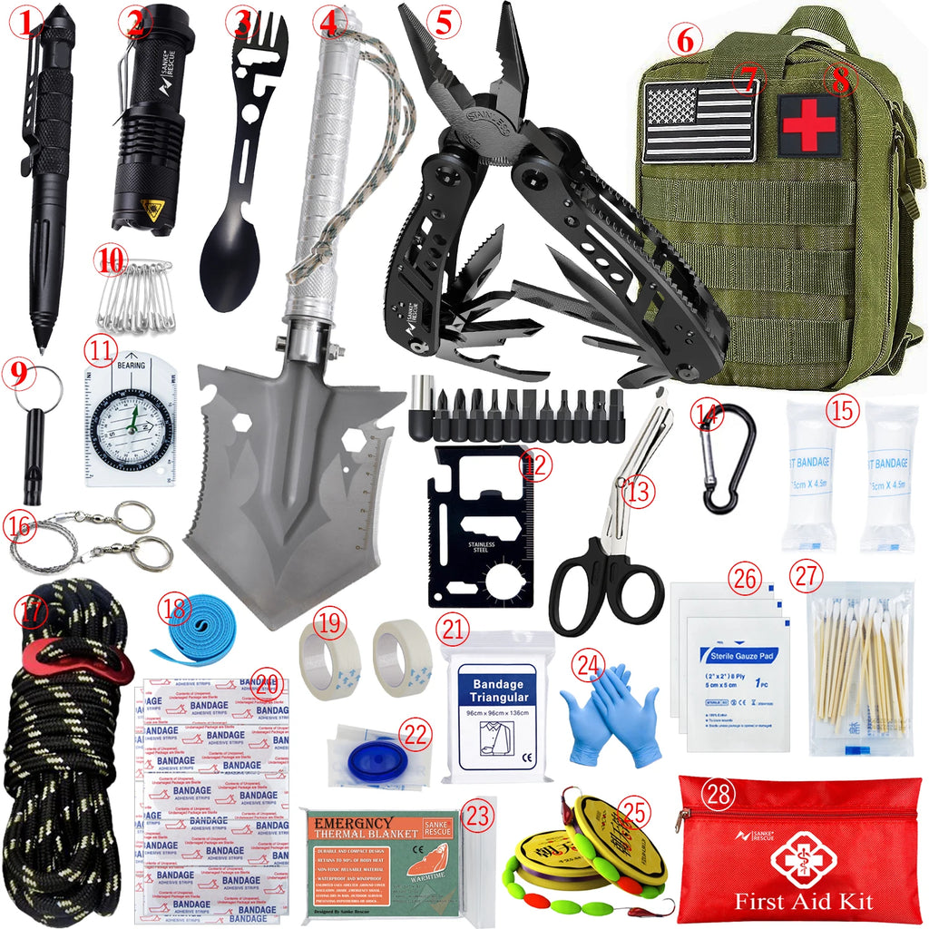 Car Survival First Aid Kit Full Set