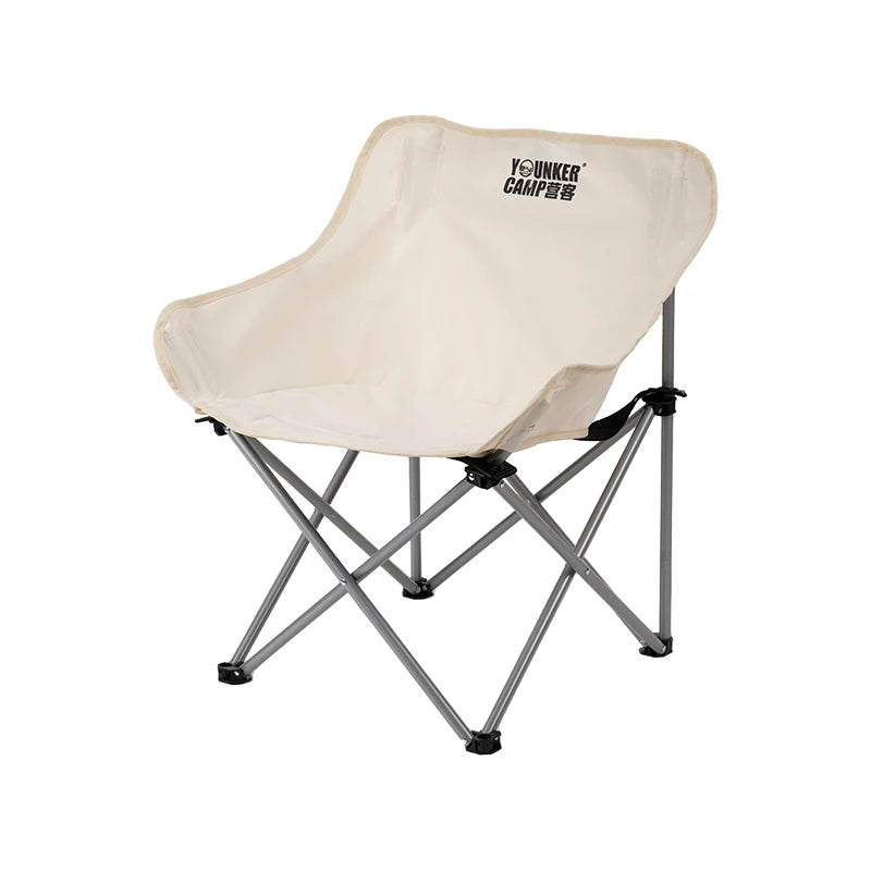 Outdoor Portable Folding Moon Chair
