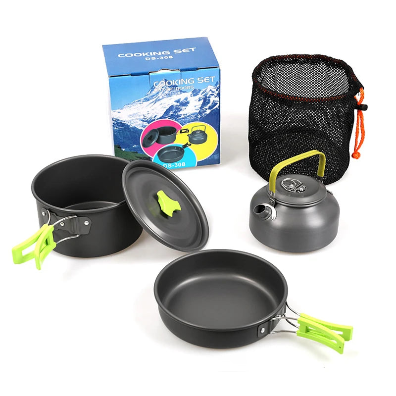 Camping Cookware Kit - Family Camping Cookware