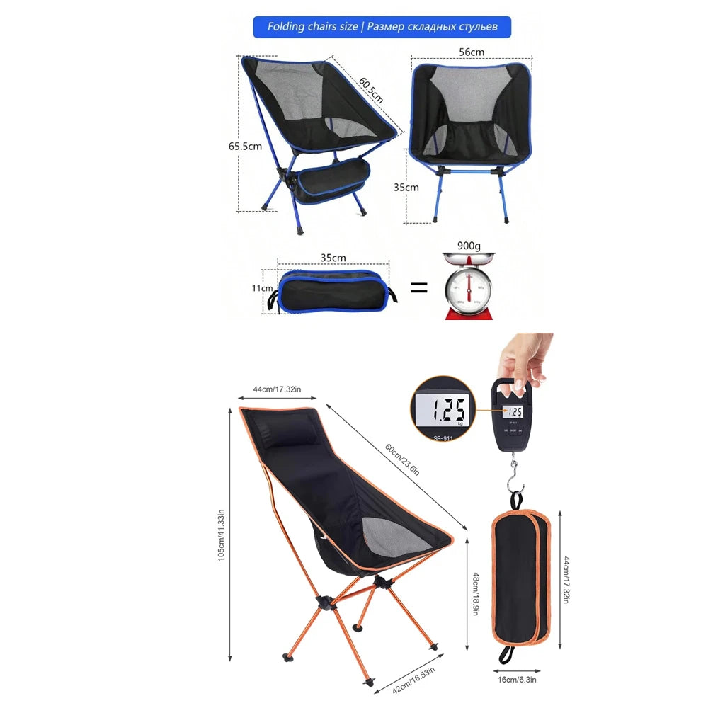 Detachable Portable Lightweight Chair