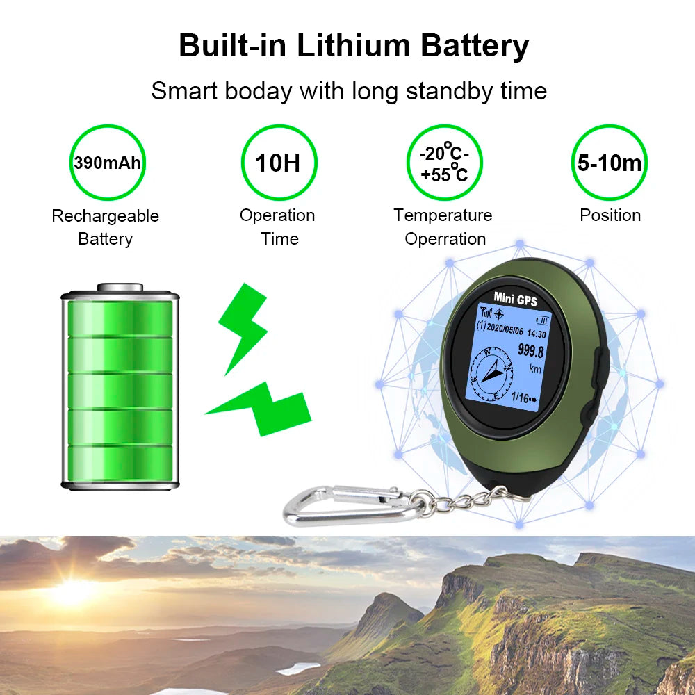 Outdoor Mini GPS Recorder