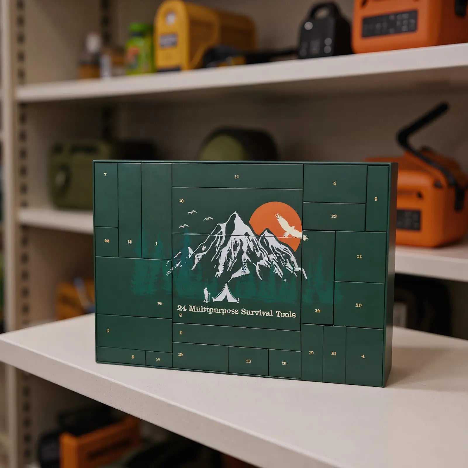 Advent Man Countdown Calendar