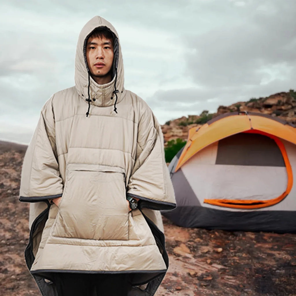 The Ultimate 3 in 1 Ultralight Warm Poncho