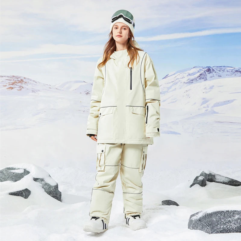 Winter Snow Ski Suit Set for Men & Women