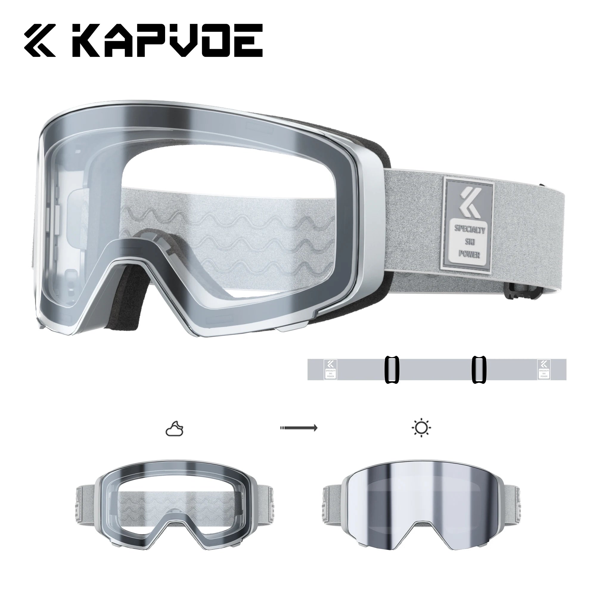Magnetic Snow Goggles