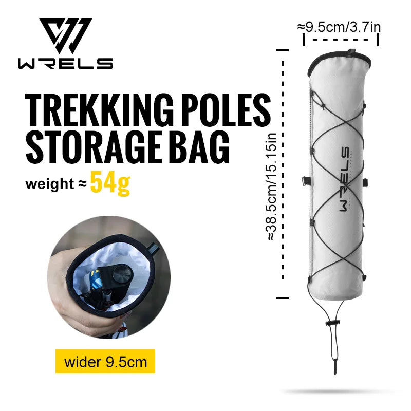 External Hiking Pole Storage Bag
