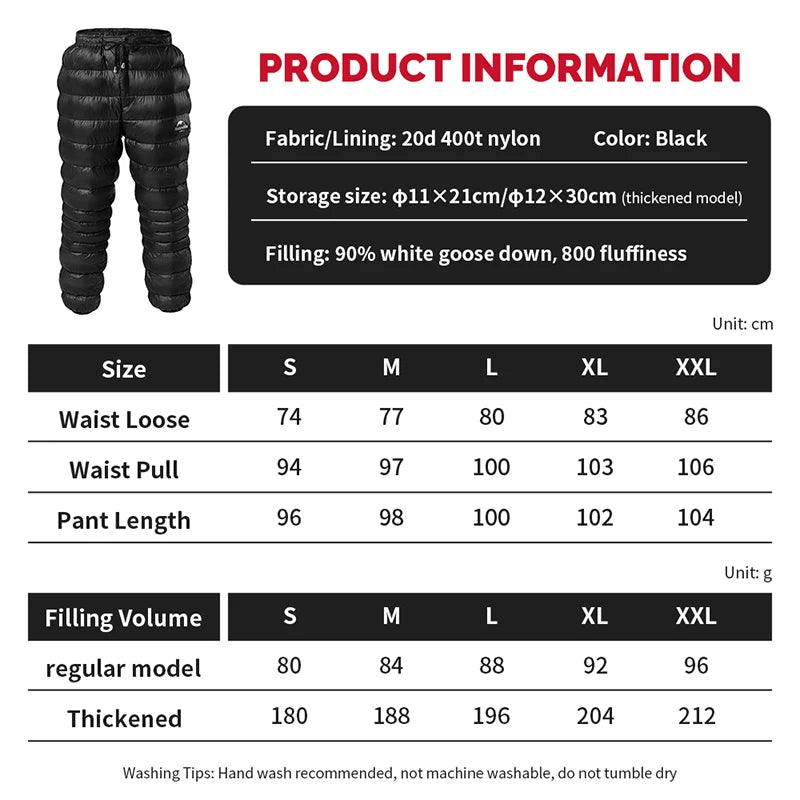 Outdoor Thicken Waterproof Trousers For Skiing,Camping &Trekking