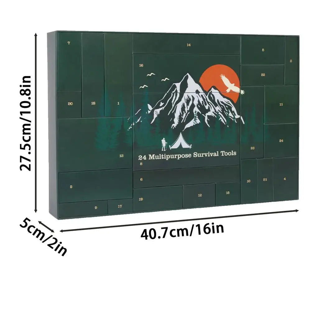 Advent Man Countdown Calendar