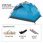 Quick Opening Outdoor Folding Tent
