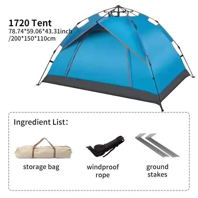 Quick Opening Outdoor Folding Tent