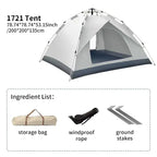 Quick Opening Outdoor Folding Tent