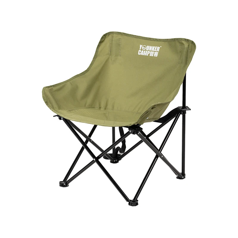 Outdoor Portable Folding Moon Chair