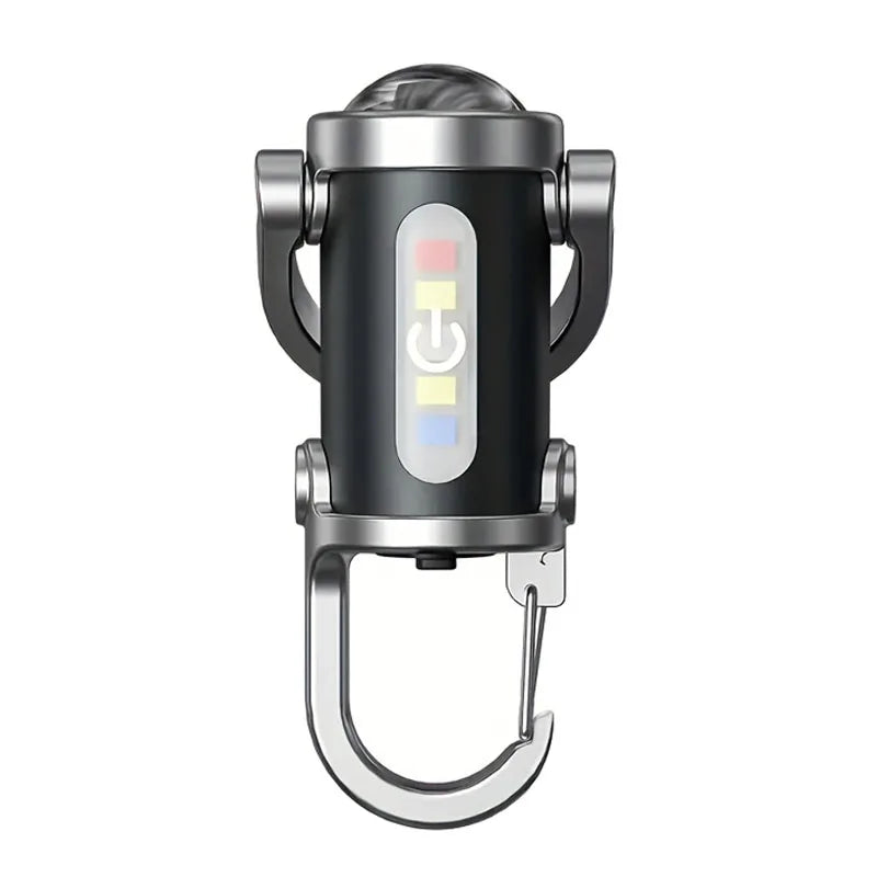 Rechargeable Mini Pocket Keychain Flashlight