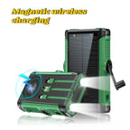 Magnetic Wireless Camping Powerbank with Cables