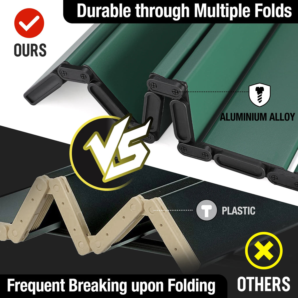Folding Camping Square Table with Carry Bag