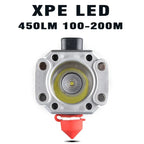 Super Bright Flashlight with Safety Hammer and Strong Magnets