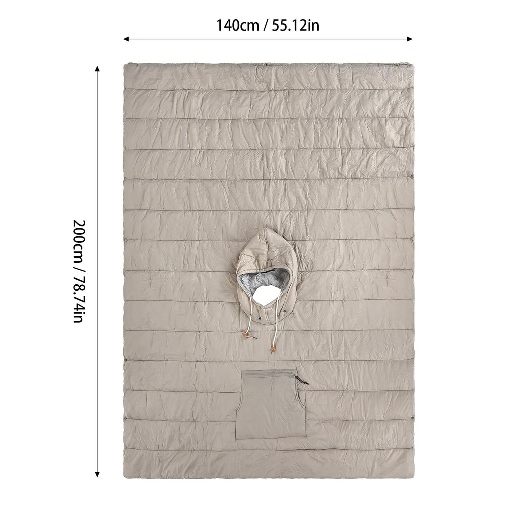 The Ultimate 3 in 1 Ultralight Warm Poncho