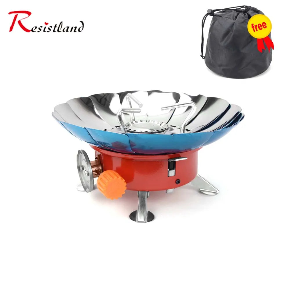 Portable Stainless Steel Gas Stove for Outdoor Camping Main image