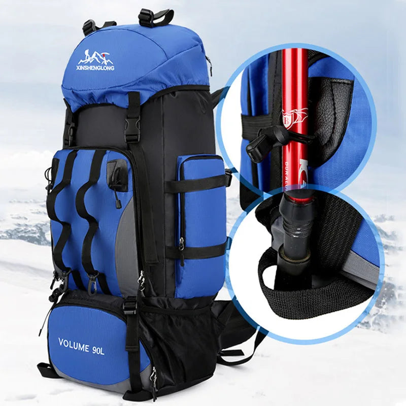 Waterproof Backpack For Hiking, Trekking  & Camping