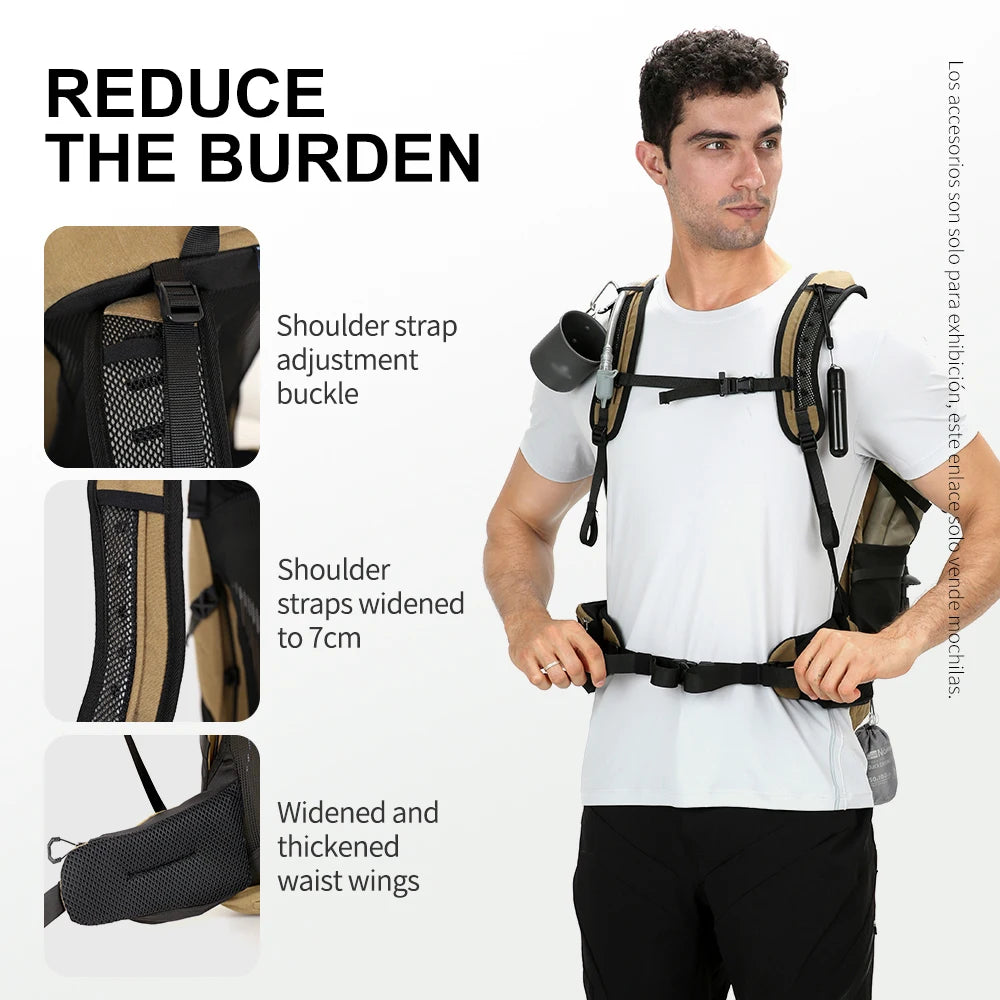 Mountaineering backpack