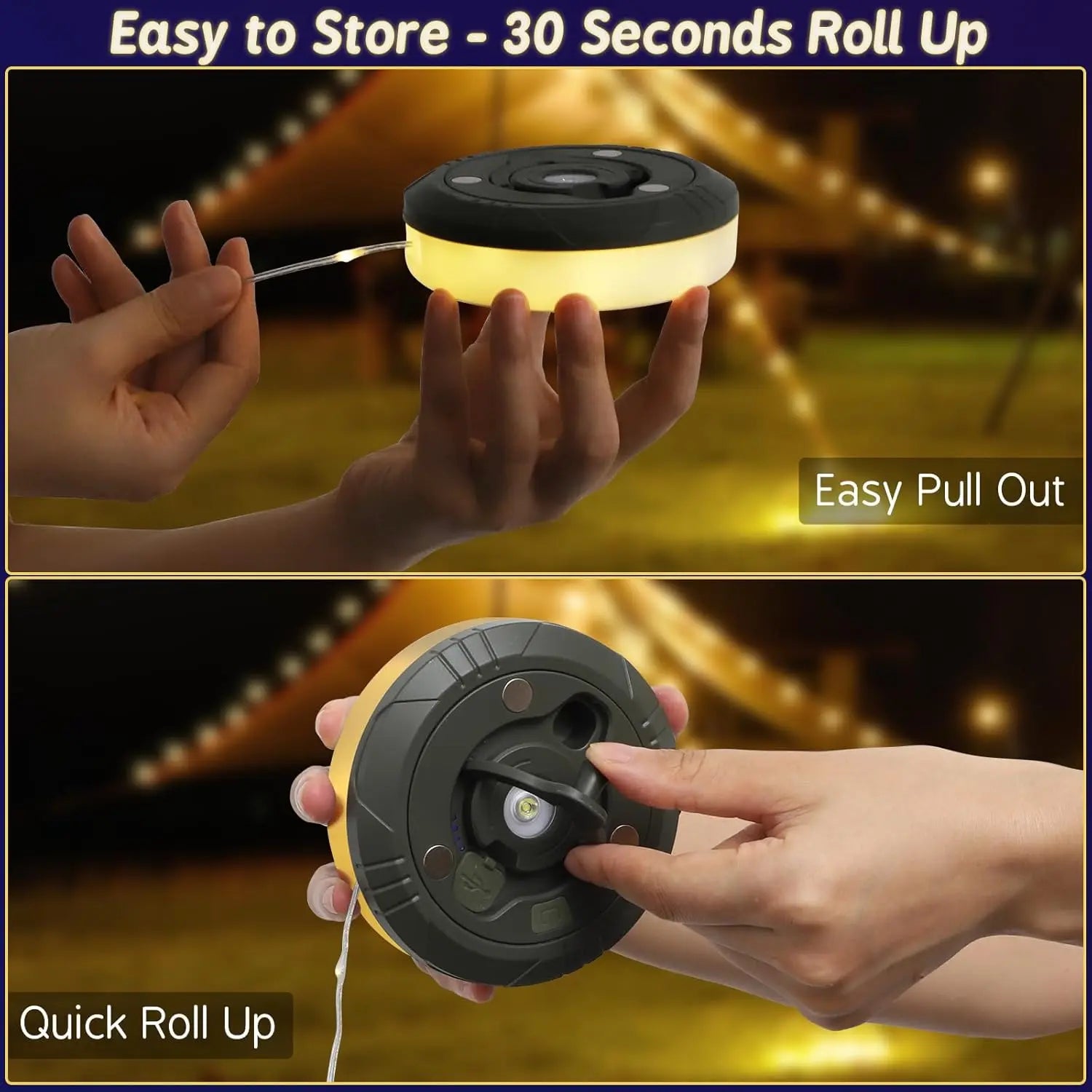 Rechargeable Camping String Light