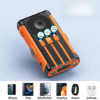 Magnetic Wireless Camping Powerbank with Cables