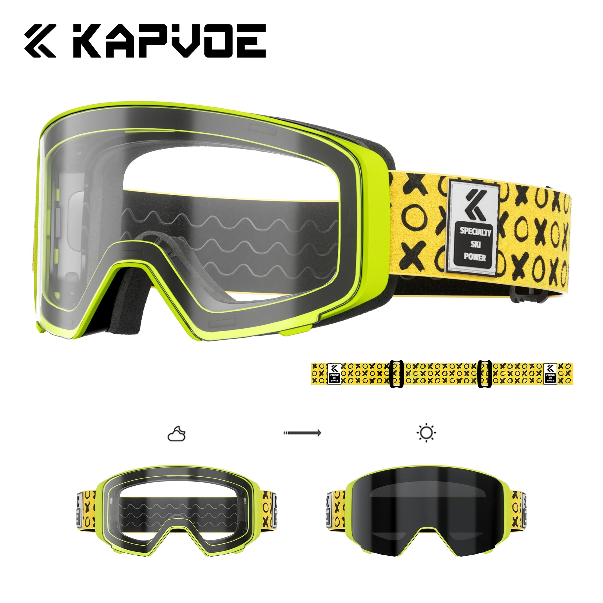 Magnetic Snow Goggles
