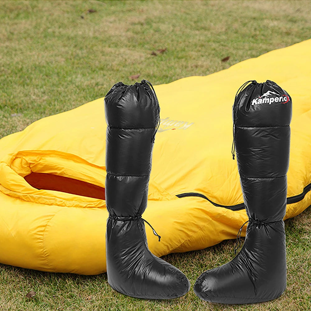 Warm Windproof Sleeping Footmuffs for Camping & Backpacking