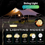 Rechargeable Camping String Light