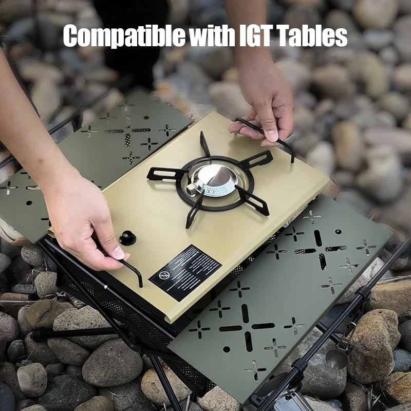 Stainless Steel Camping Table Stove