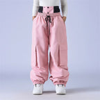 Loose-Fit Unisex Ski Bib Pants