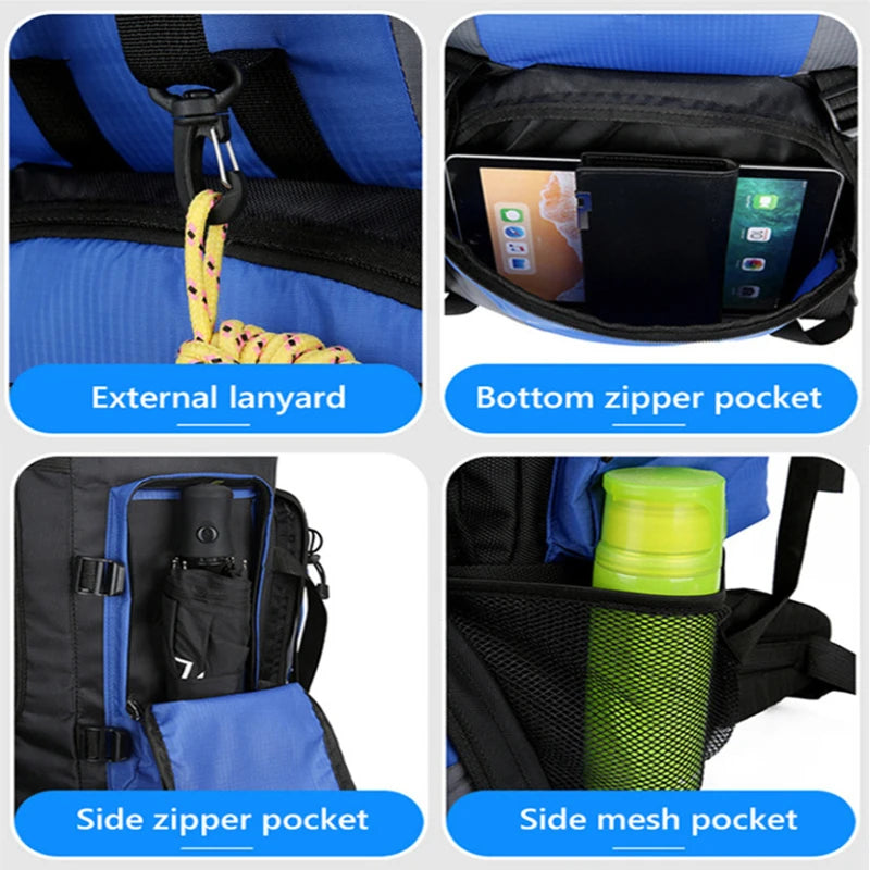 Waterproof Backpack For Hiking, Trekking  & Camping
