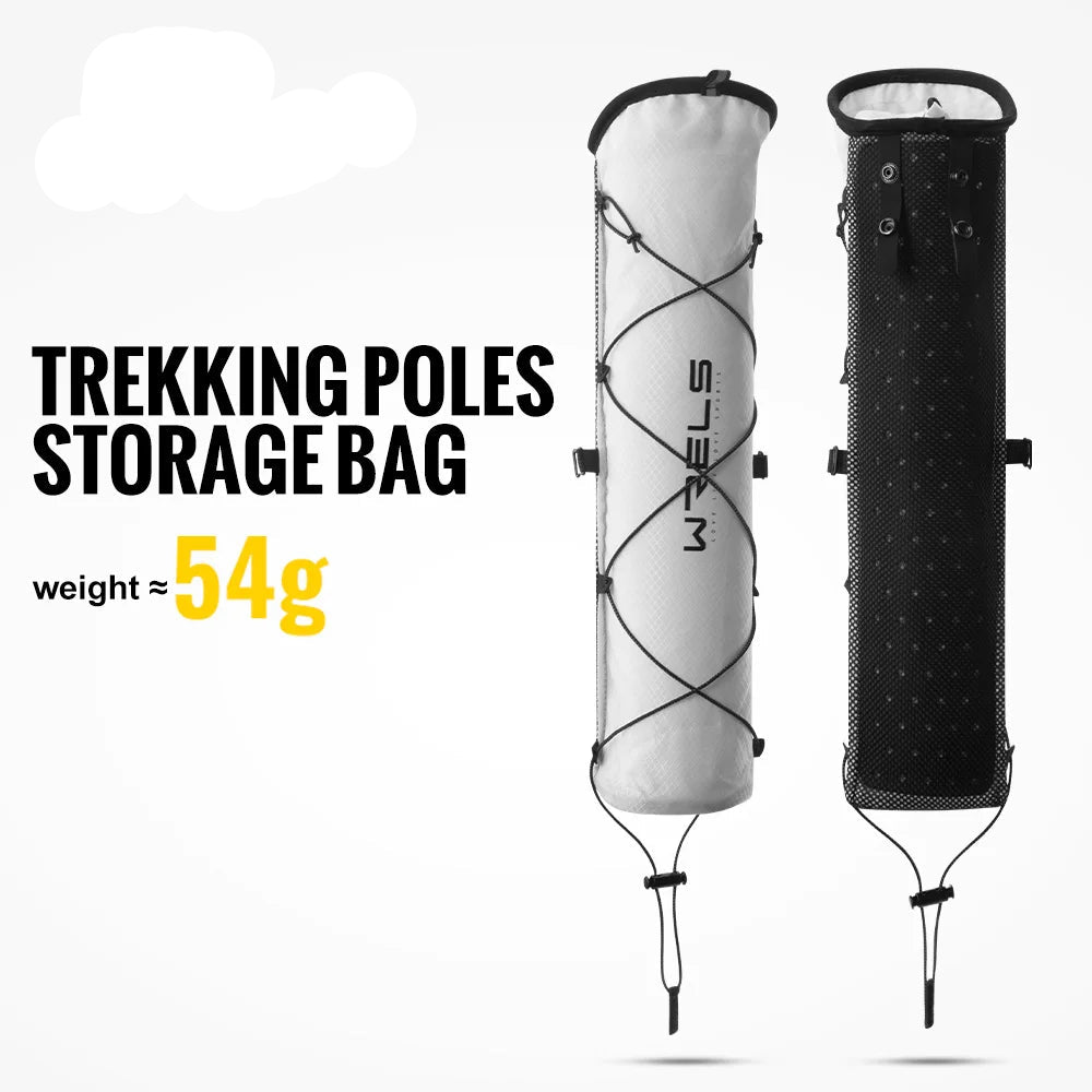 External Hiking Pole Storage Bag