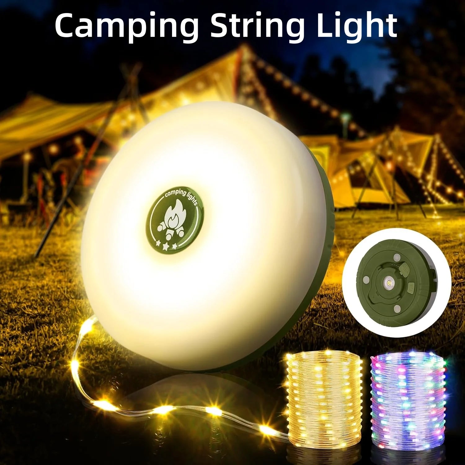 Rechargeable Camping String Light Main image