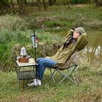 Outdoor Portable Folding Moon Chair